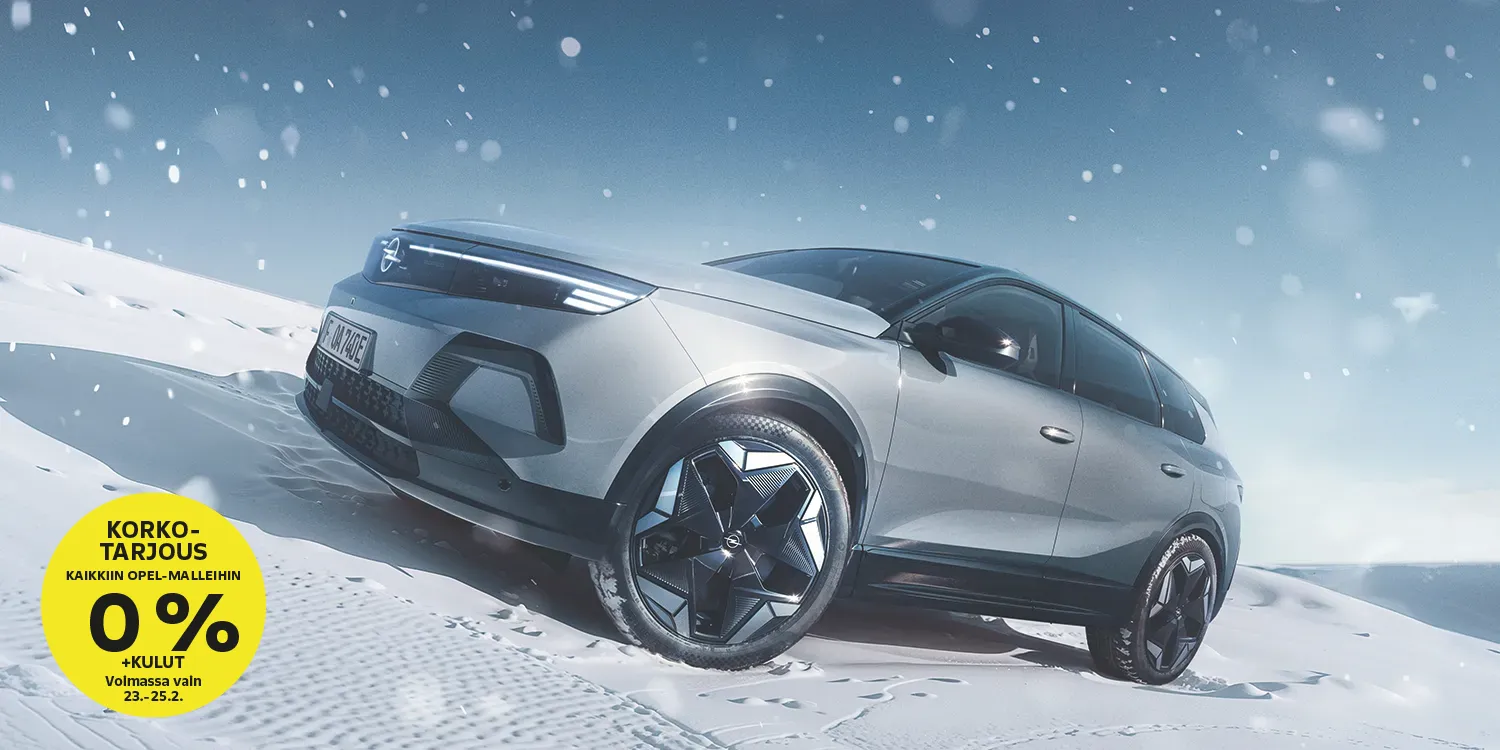 opel koeajokiertue 23.-25.2. Järvenpäässä 