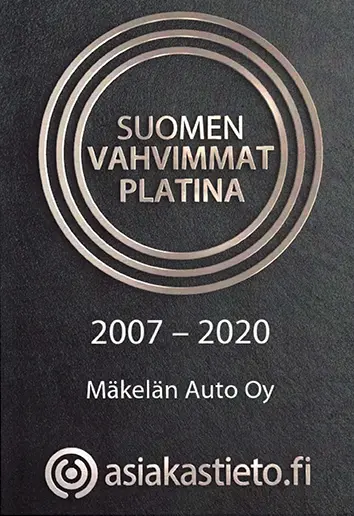 suomen vahvimmat platina 2007-2020